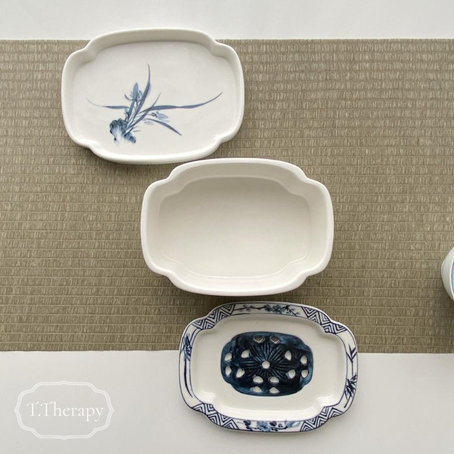 陶器 中国茶 台湾茶 泡茶 茶承 潮州工夫 茶船 壺承＋茶盤セット（蘭