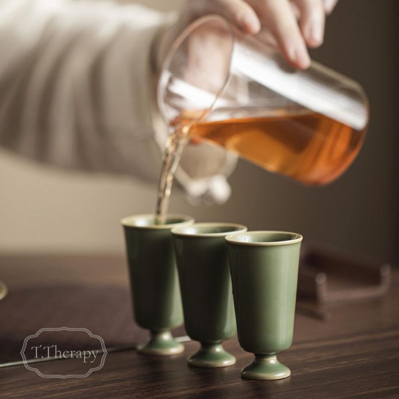 台湾茶 茶杯2個セット 醇品雅集（チュンピンヤージー） 酒器