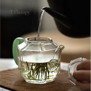 台湾茶道具 中国茶道具 手作り 耐熱ガラス ティーポット 煎茶 台湾茶道具 中国茶道具 手作り 耐熱ガラス ティーポット 煎茶