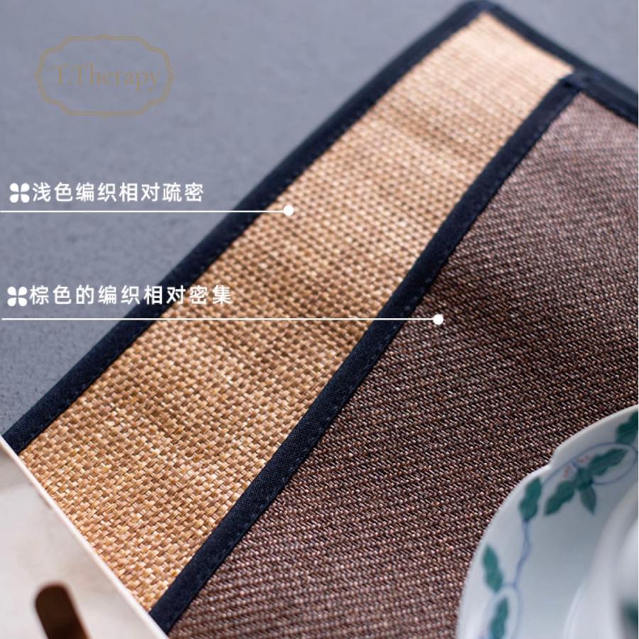 テーブルランナー カビに強い 中国茶 台湾茶道具 茶席 マット