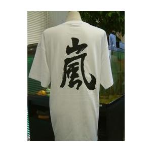 嵐 書道家が書くかっこいい漢字tシャツ T Kanji Arashi T Time せとうち広告 通販 Yahoo ショッピング