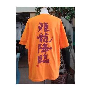 雅龍降臨 縦書 書道家が書くかっこいい漢字tシャツ T Kanji Garyukourin Tate T Time せとうち広告 通販 Yahoo ショッピング