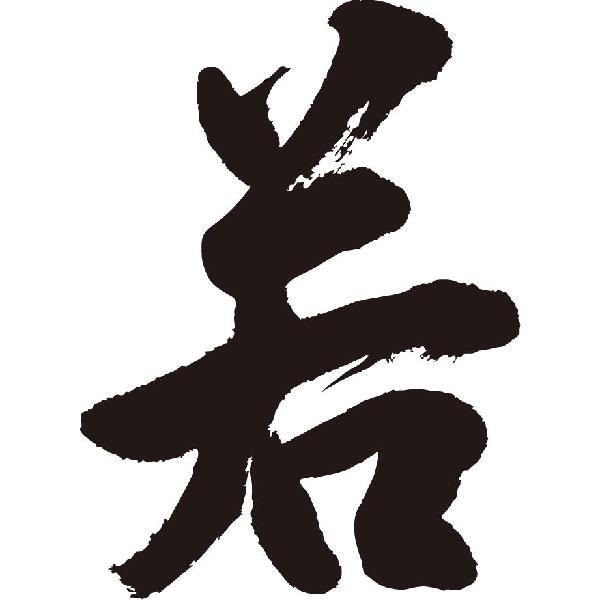 若 書道家が書くかっこいい漢字tシャツ T Kanji Wa Waka Jaku T Time せとうち広告 通販 Yahoo ショッピング