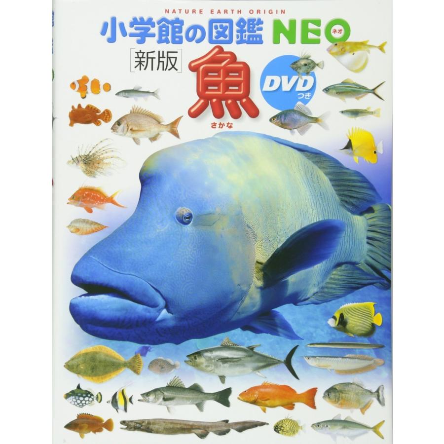 小学館の図鑑 NEO　新版　魚　DVD付｜t-tokyoroppongi