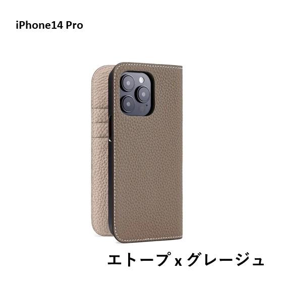 【iPhone 14pro】BONAVENTURA ボナベンチュラ　シュリンクレザー　ツートンカラー　スマホケース｜t-tokyoroppongi｜02