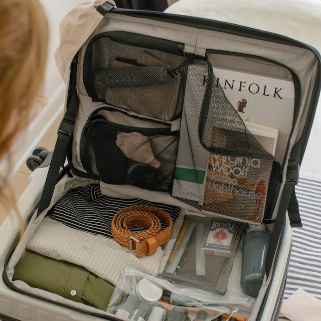 LOJEL フロントオープン 120L 大容量 大型 スーツケース