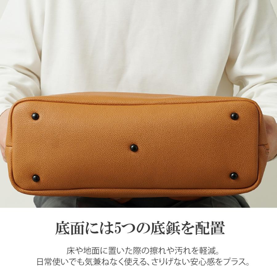FAHRT ファート トートバッグ 防水レザー メンズ レディース ユニセックス 手提げ鞄 手提げバッグ牛革 FELK-02の画像