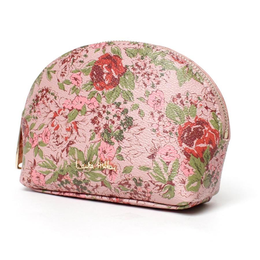 LAURA ASHLEY - ローラアシュレイ 小物入れ バスケット 花柄