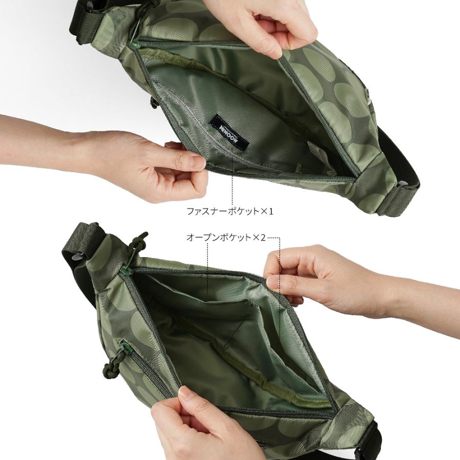 MOOMIN 【公式】MOOMIN ムーミン スナフキン ショルダーバッグ 三日月