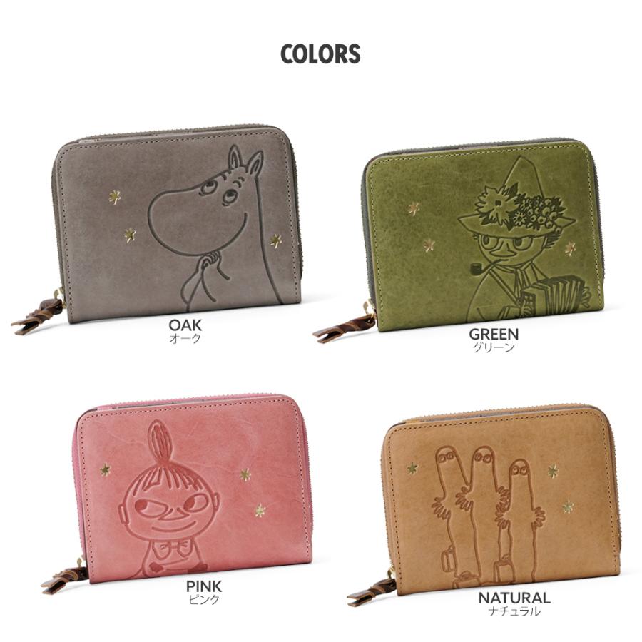 MOOMIN 【公式】 ムーミン 二つ折り財布 2つおり お財布 本革 MOOMIN 【公式】 ムーミン 二つ折り財布 2つおり お財布 本革
