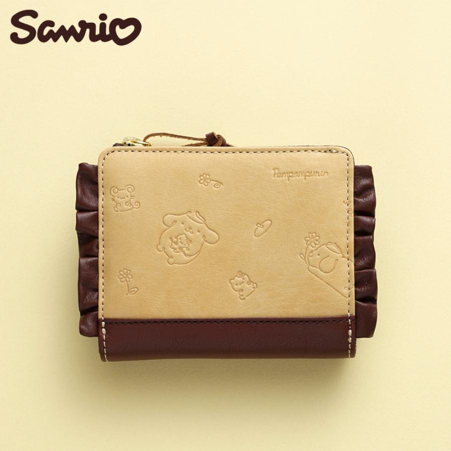 ポムポムプリン 【公式】Sanrio [ポムポムプリン] 財布 二つ折り財布