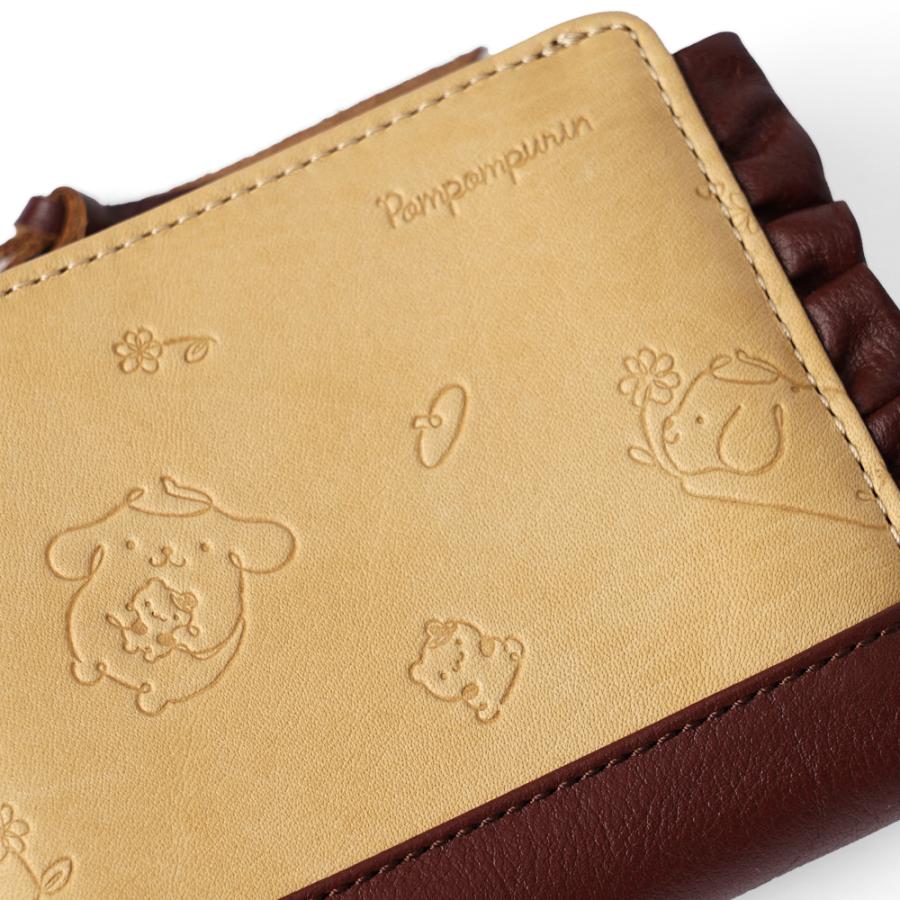 ポムポムプリン 【公式】Sanrio [ポムポムプリン] 財布 二つ折り財布
