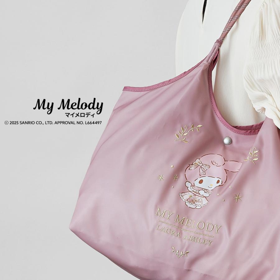 ハローキティ 【公式】サンリオ ローラアシュレイ コラボ トートバッグ