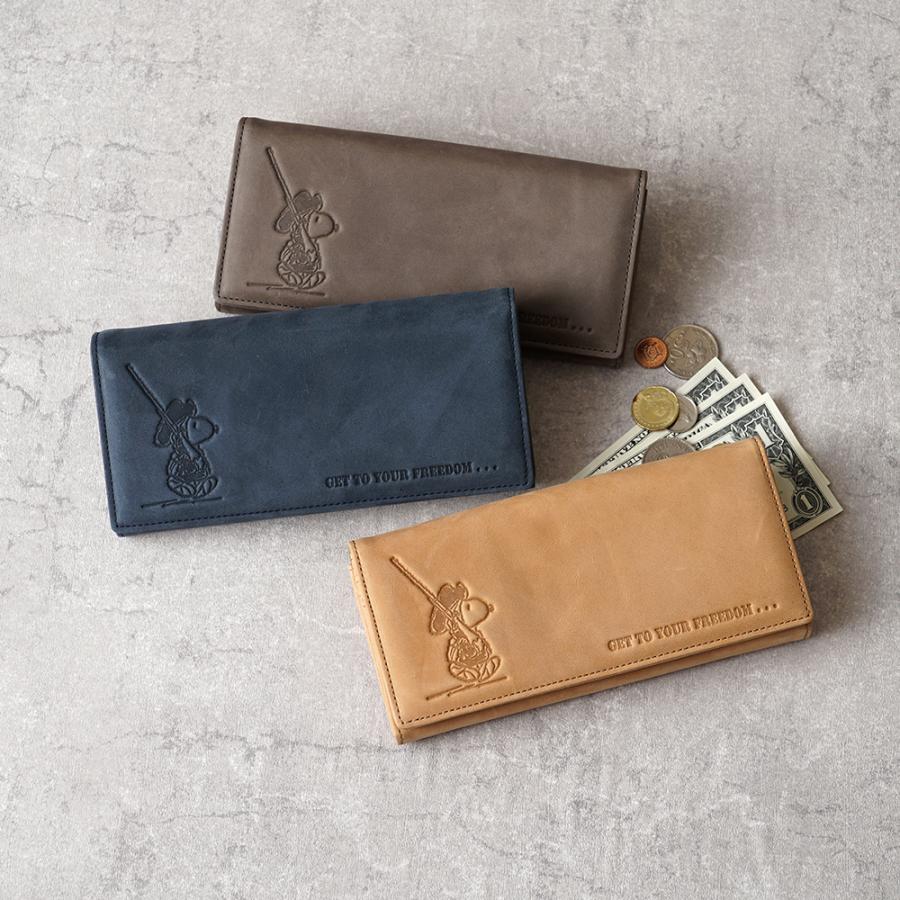 SNOOPY（スヌーピー） 【公式】PEANUTS FREEDOM 財布 長財布 スナップ 