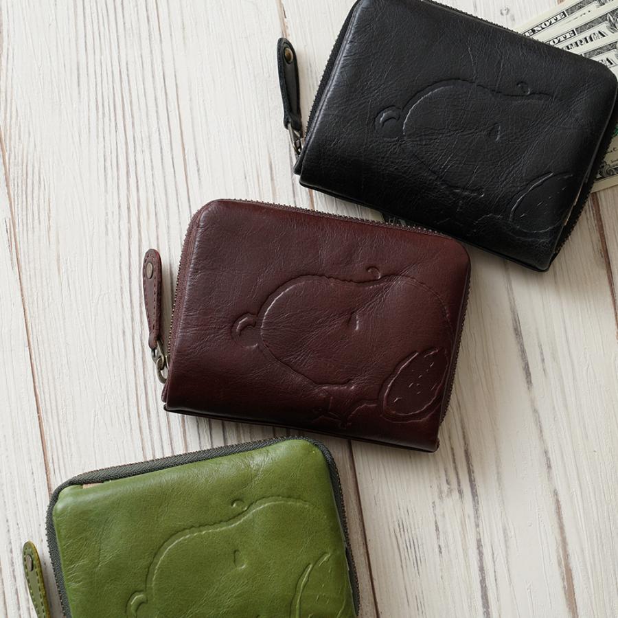 SNOOPY（スヌーピー） ピーナッツ PEANUTS SNOOPY 2つ折り財布 MOTHERS