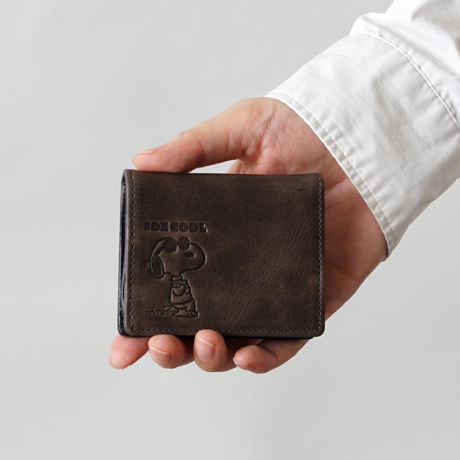 SNOOPY（スヌーピー） コインケース JOE COOL ボックス型 スナップ