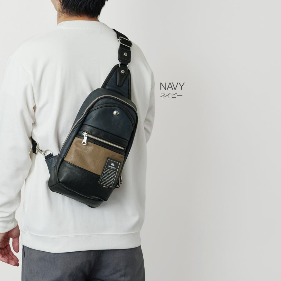 公式】 ボディバッグ メンズ ボディーバッグ メンズ 大容量 大きめ 革