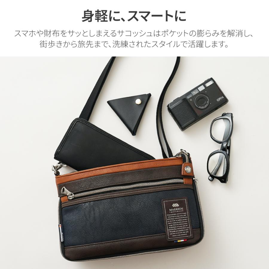 公式】メデンイクイップメント ショルダーバッグ メンズ 小さめ