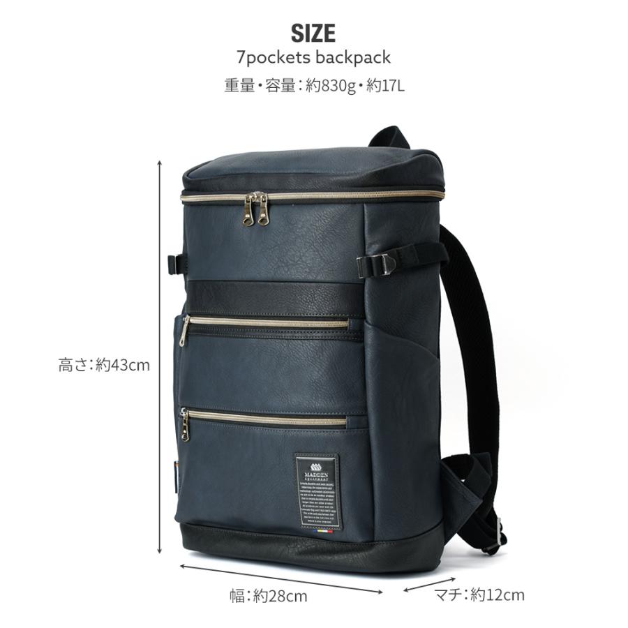 公式 メデンイクイップメント リュック バックパック パソコン収納 PU