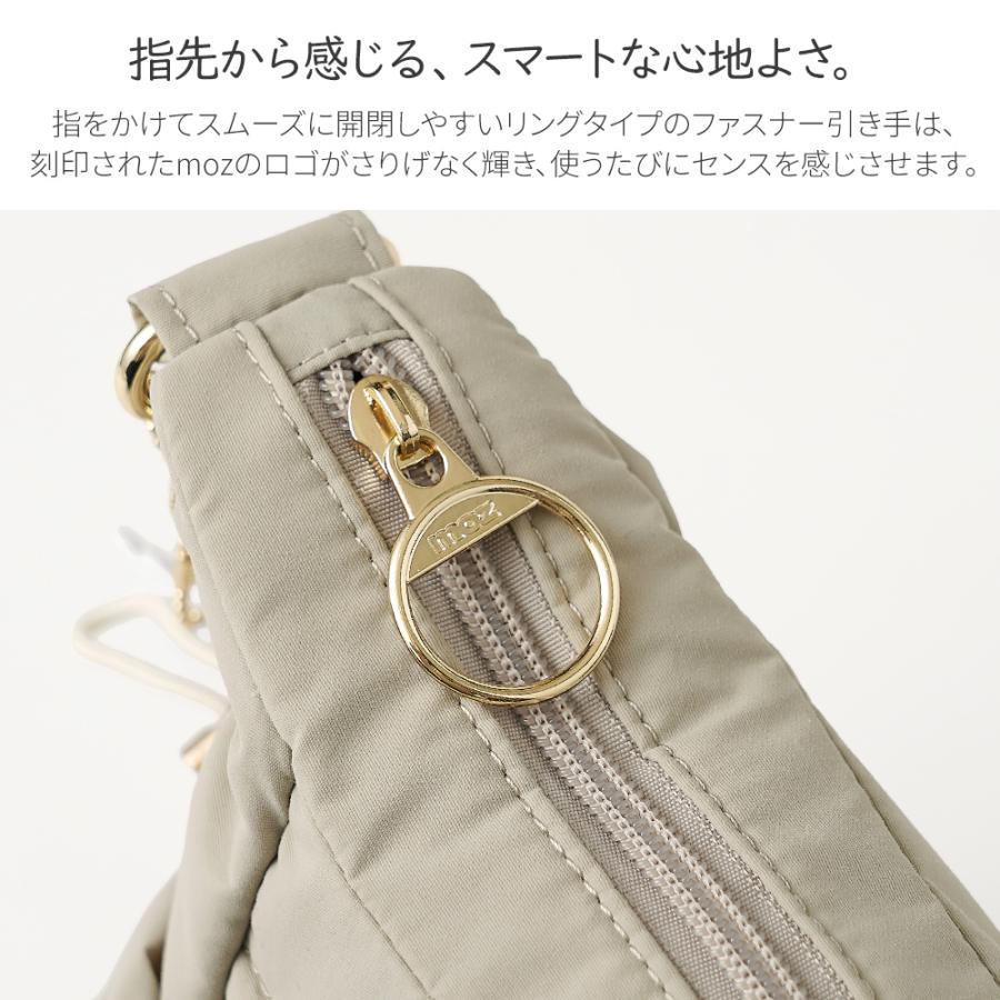 moz（モズ） 【公式】 ショルダーバッグ 3.5L 超軽量 軽い 軽撥水加工