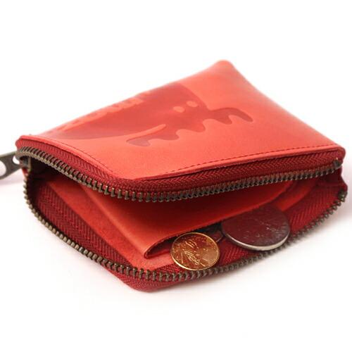 moz（モズ） コインケース ミニ財布 L字ファスナー かわいい