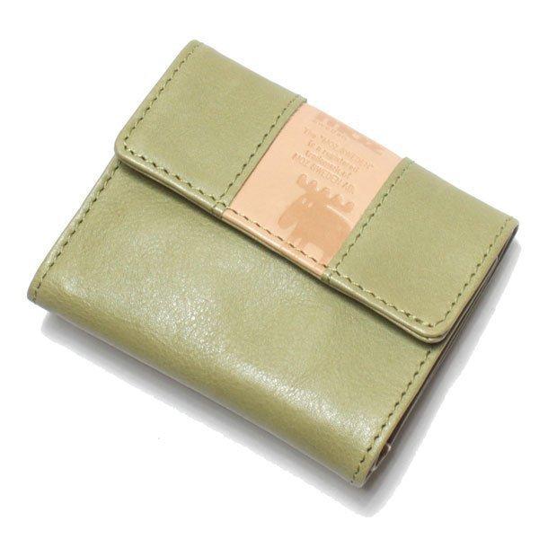 moz モズ 牛革財布 バイカラー レザー ヌメ革 ミニ財布 ミニマム