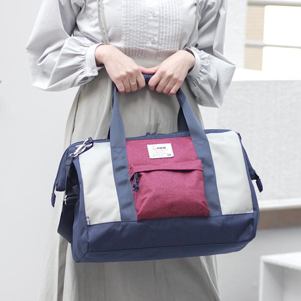 moz（モズ） ボストンバッグ 大容量 ショルダー レディース メンズ