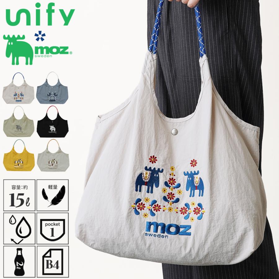 moz（モズ） 【公式】moz unify ユニファイ コラボ 刺繍 トートバッグ