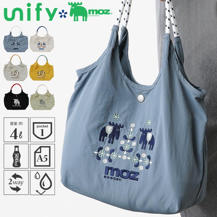 moz（モズ） 【公式】moz unify ユニファイ コラボ 刺繍 2wayバッグ