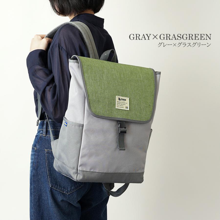 gentenモスグリーン　レザーリュック 値下げしました moz（モズ） 【公式】リュック バックパック レディース メンズ A4 B4
