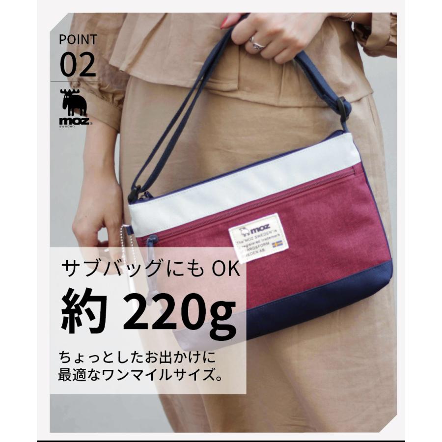 moz（モズ） 【公式】ミニショルダーバッグ サコッシュ レディース