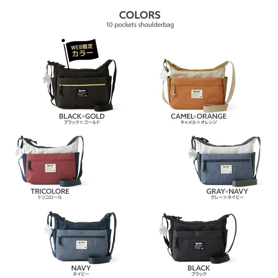 公式】 moz モズ バッグ ショルダーバッグ 斜め掛け 軽量 軽い