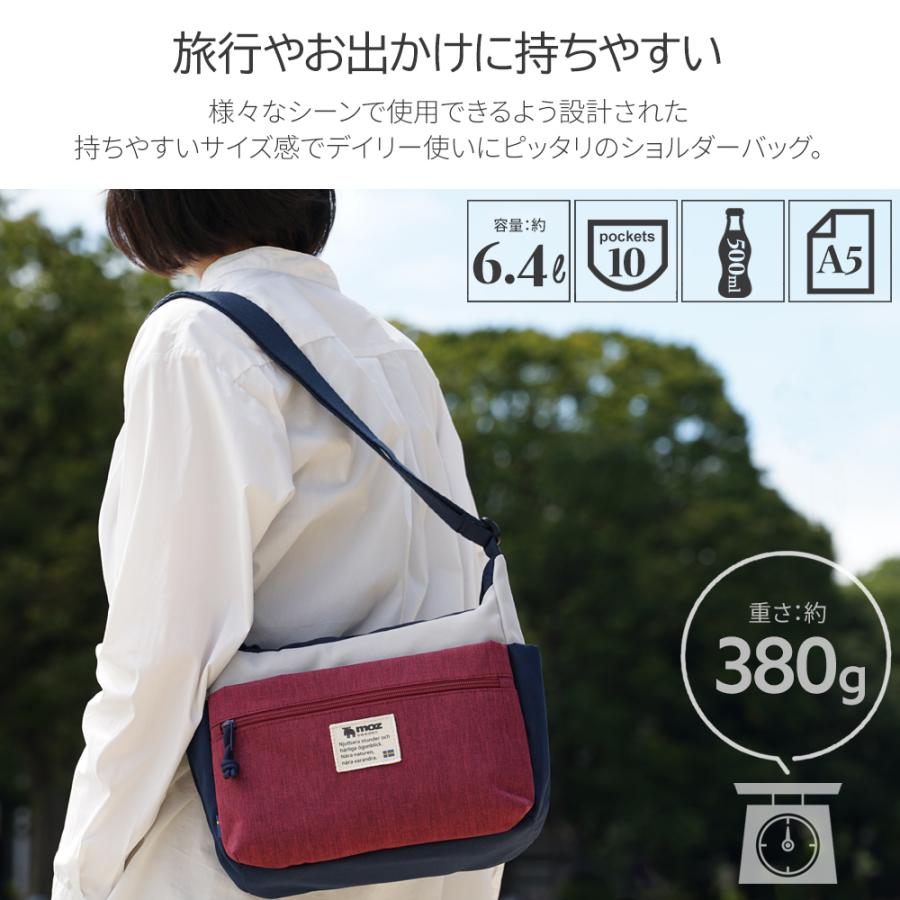公式】 moz モズ バッグ ショルダーバッグ 斜め掛け 軽量 軽い