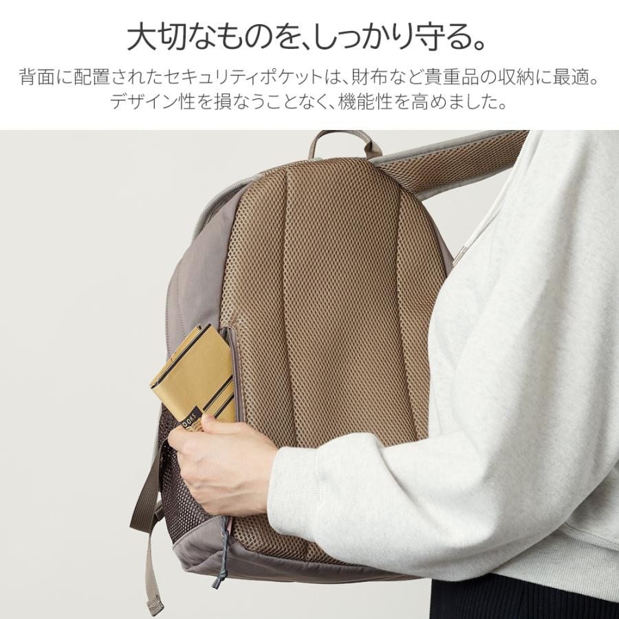 【公式】moz モズ リュック バックパック レディース メンズ A4 軽量 軽撥水 アウトドア ZZOK-02_11