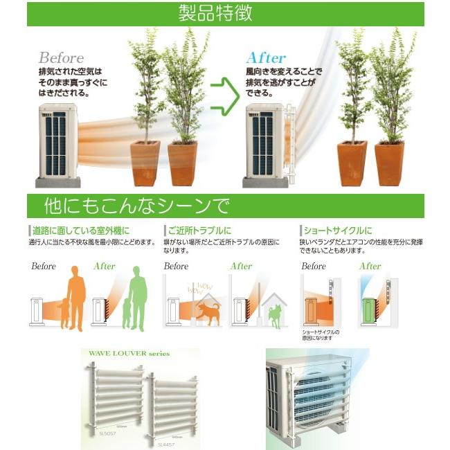 地域限定送料無料 排気の向きを変えてエアコン室外機トラブルを即解決