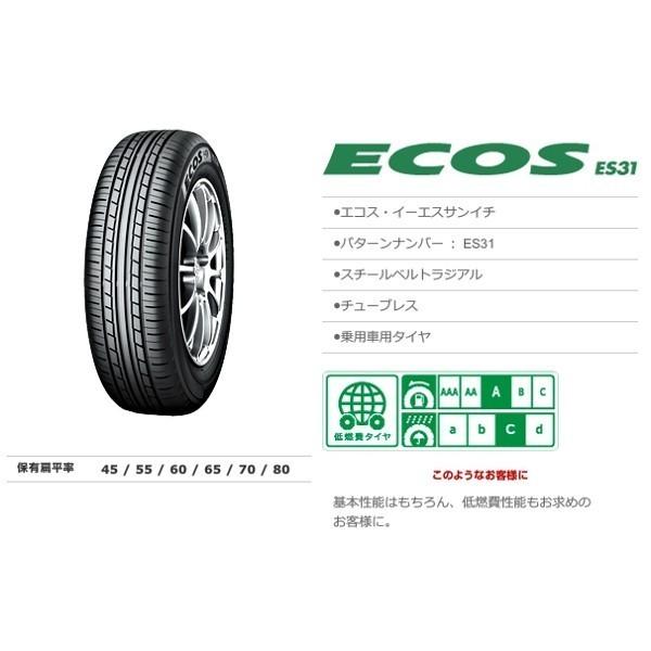 即納 最大半額 21年製 在庫あり 可能 4本セット Yokohama ヨコハマ Ecos Es31 155 70r13 75s サマータイヤ エコス イーエスサンイチ Es31 155 70 13 4set T World 通販 Yahoo ショッピング 安い購入 Highway18storage Com