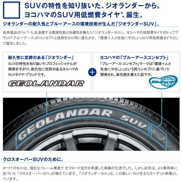 Yokohama ヨコハマ Geolandar Suv G055 225 65r17 102h サマータイヤ ジオランダー エスユーブイ G055 225 65 17 T World 通販 Yahoo ショッピング