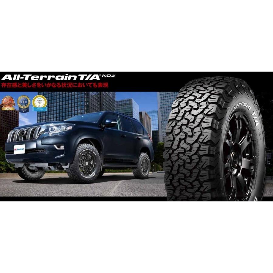 【4本セット】BF Goodrich (グッドリッチ) ALL-Terrain T/A KO2 LT235/70R16 104/101 S LRC レイズドホワイトレター オールテレーン ティーエー ケーオーツー｜t-world｜04