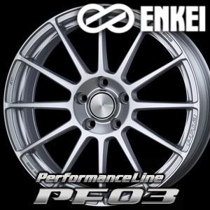 ENKEI PF03 17inch 7.0J PCD:100 穴数:5H カラー : Sparkle Silver エンケイ ホイール