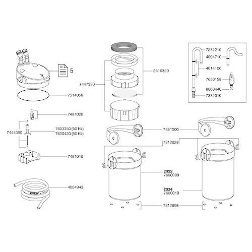 エーハイム スピンドル ラバー 定番のお歳暮 冬ギフト 26 28 2232 2234 34 73 2236 75用 36 71