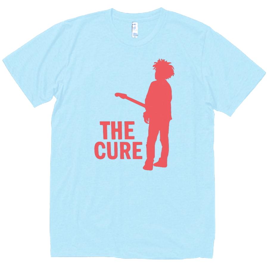 ザ・キュアー The Cure バンド ロック Tシャツ 水色 : Tシャツ専門店