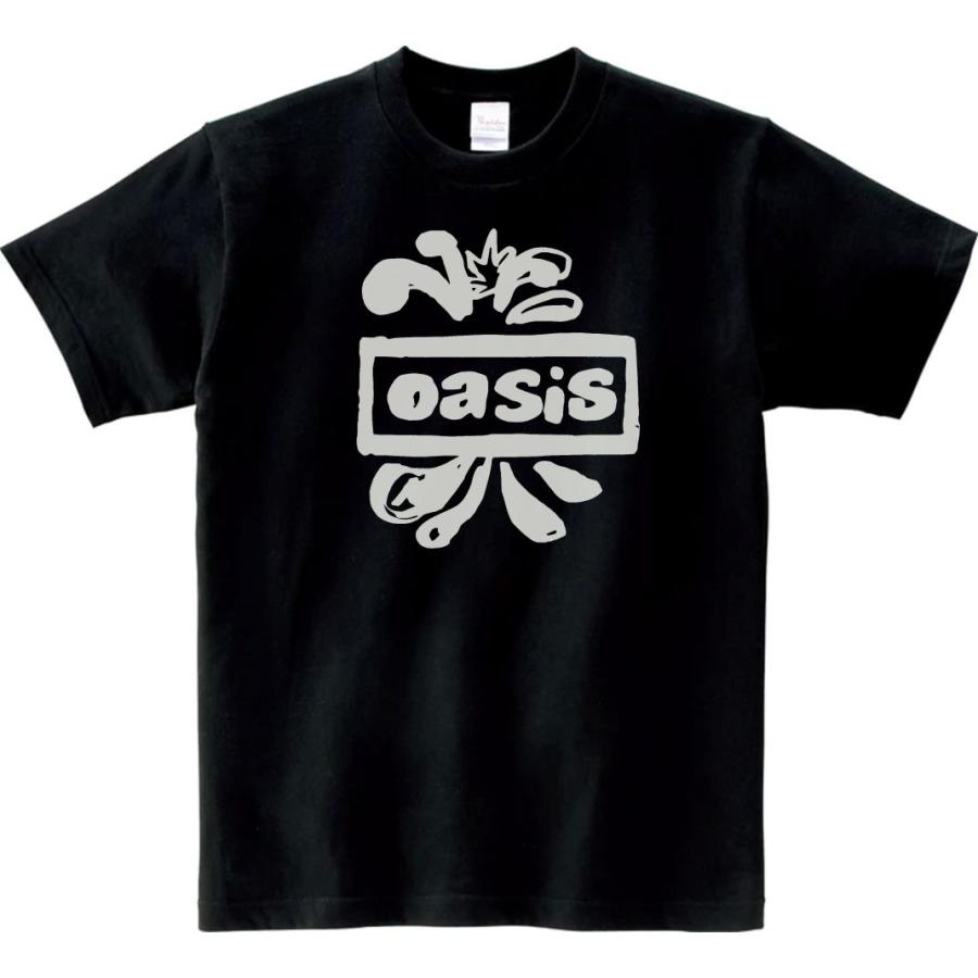 音楽・バンド・ロック・シネマ Tシャツ オアシス Oasis ブラック : T