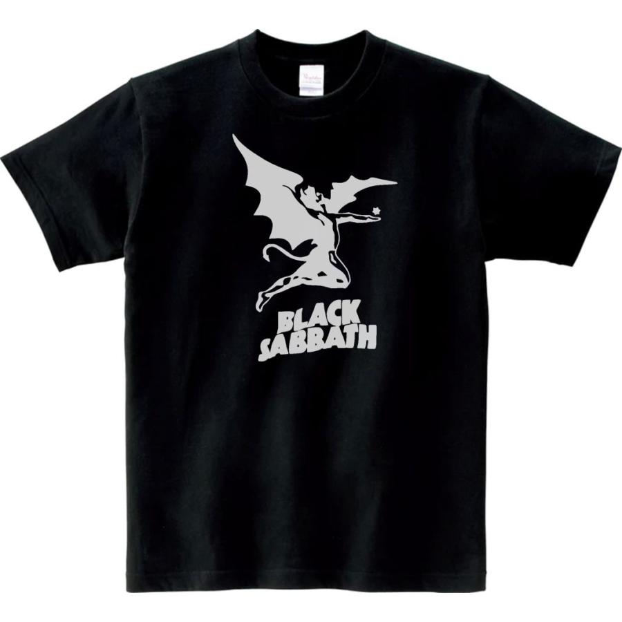 バンド ロック Tシャツ BLACK SABBATH 2 ブラック : Tシャツ専門