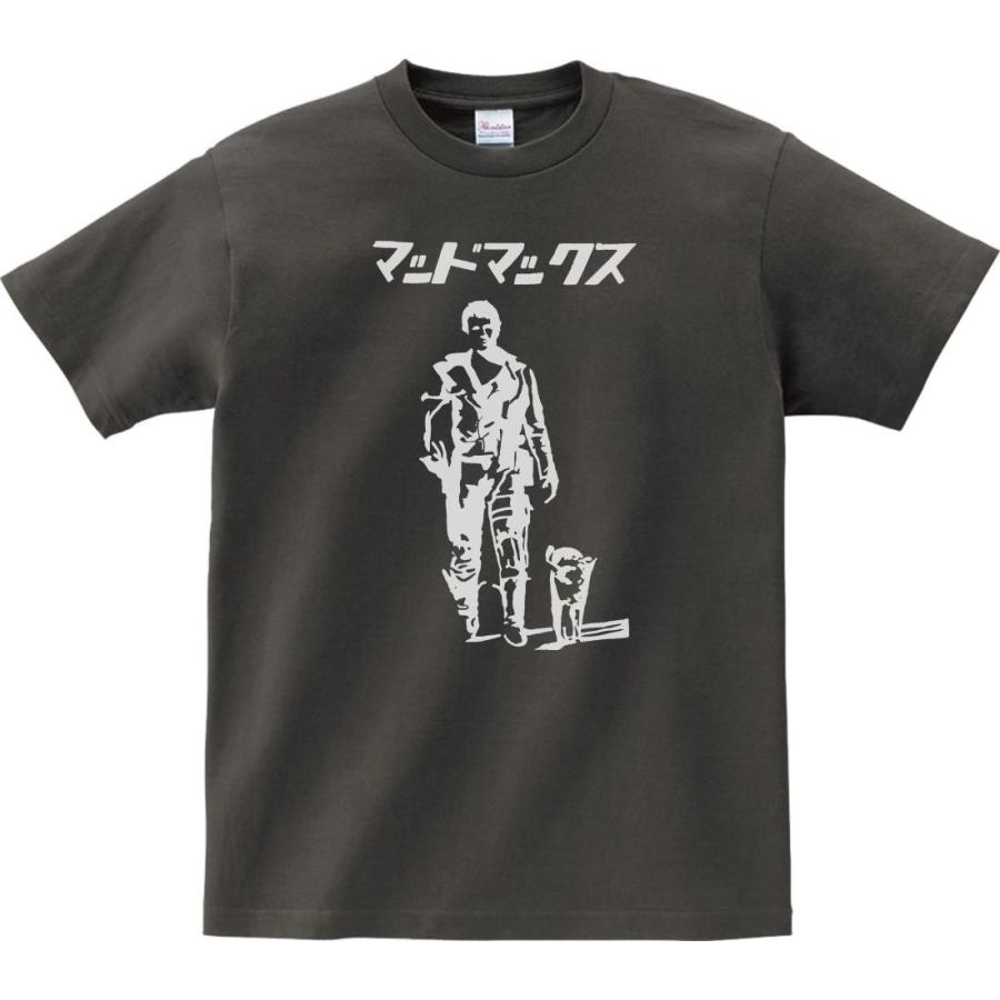 音楽・バンド・ロック・シネマ Tシャツ マッドマックス チャコール : T