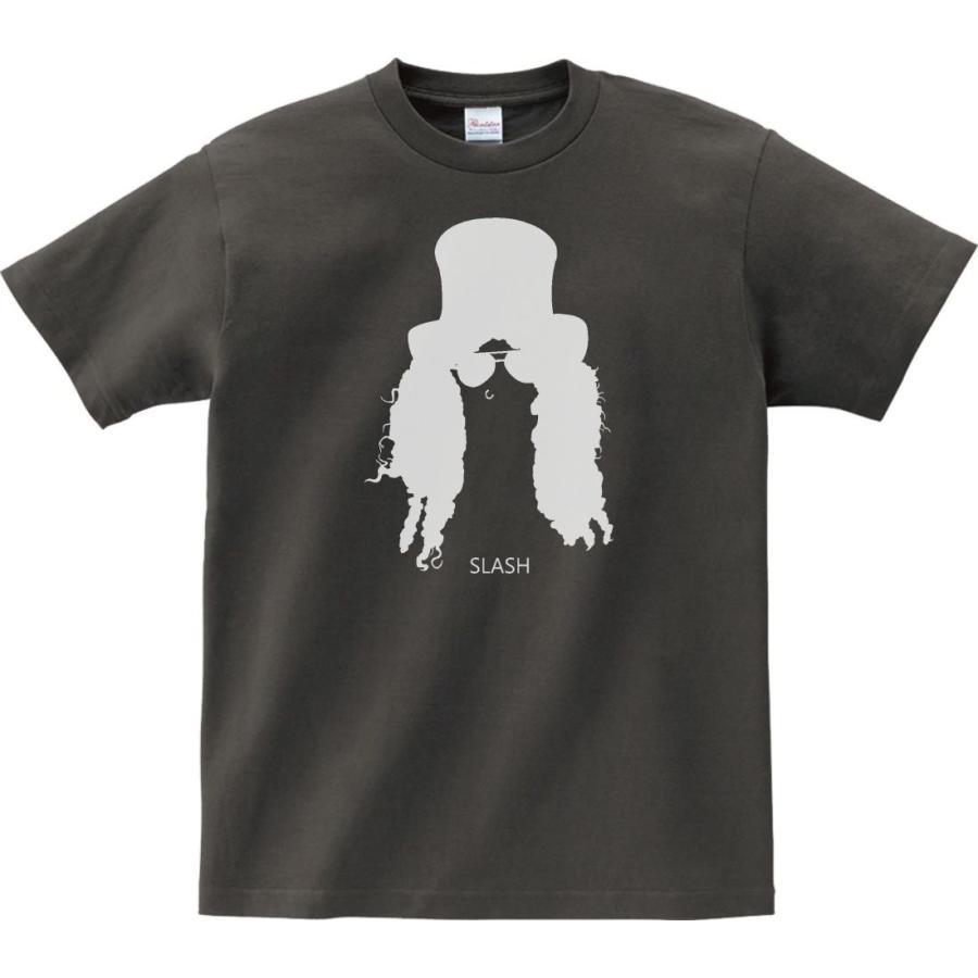 バンド ロック Tシャツ SLASH スラッシュ チャコール : Tシャツ専門店