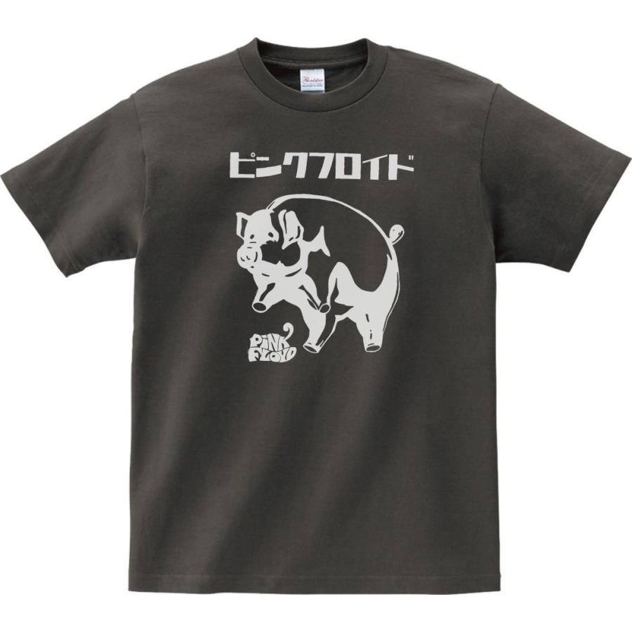 音楽・バンド・ロック・シネマ Tシャツ カタカナ PINK FLOYD ピンク
