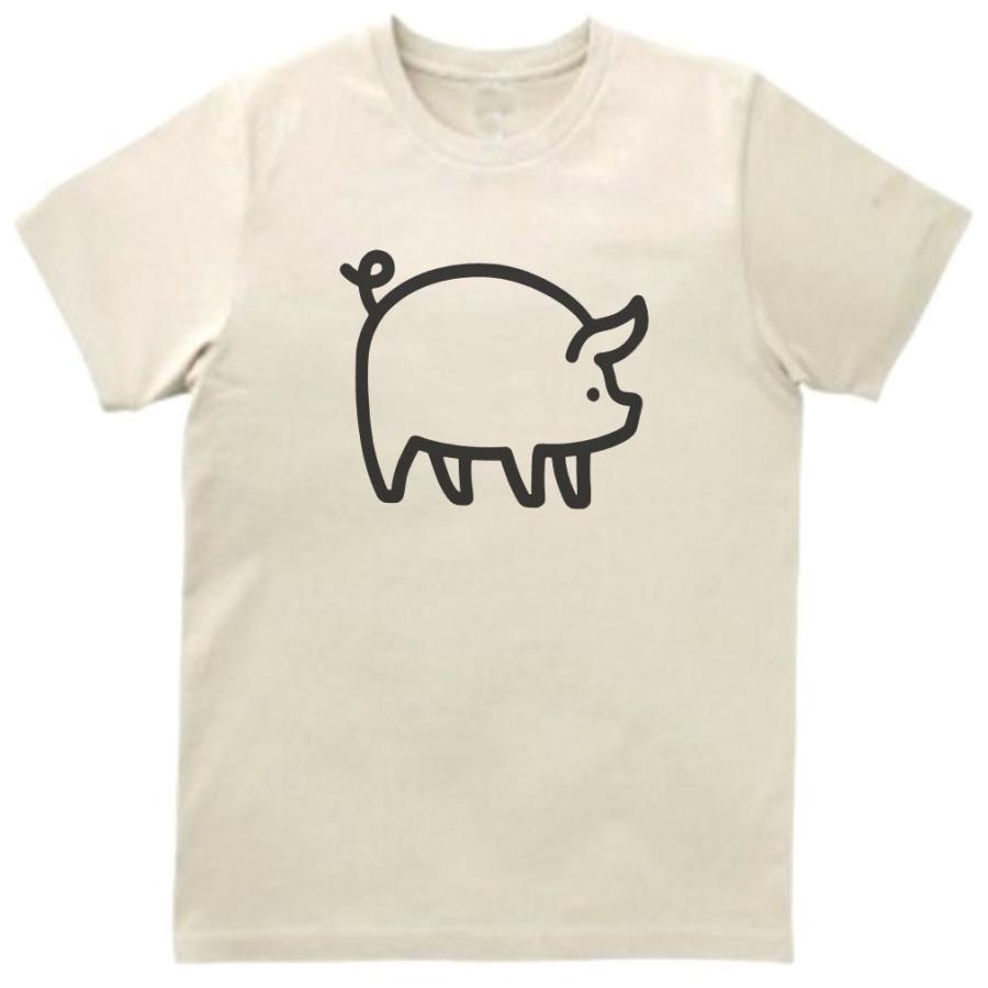 動物・生き物 Tシャツ 動物 生き物 ブタ 豚 サンド : Tシャツ専門店 