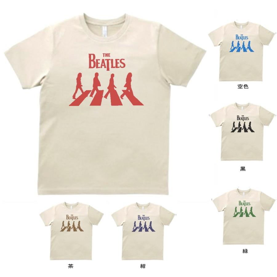 音楽・バンド・ロック・シネマ　 Tシャツ　THE BEATLES  ビートルズ　サンド｜t1500