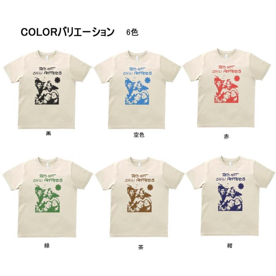音楽・バンド・ロック・シネマ Tシャツ RED HOT CILIPEPPERS レッド
