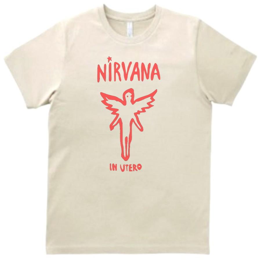 NIRVANA バンドTシャツ ホワイト NIRVANA ニルヴァーナ Tシャツ バンドTシャツ ホワイト Trapper